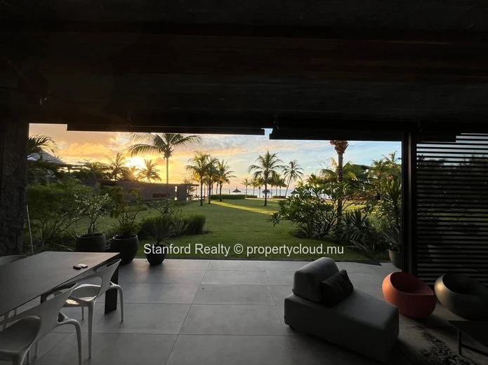 Beachfront Ground Floor Apartment for Sale – 3 Ensuite Bedrooms, Grand Baie