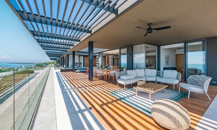 Luxury Penthouse for Sale - 4 Bedrooms, Tamarin, West Mauritius