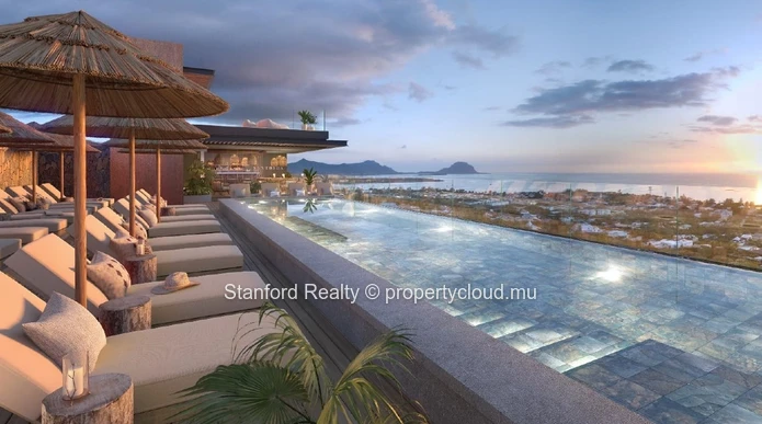 Luxury Penthouse for Sale - 4 Bedrooms, Tamarin, West Mauritius