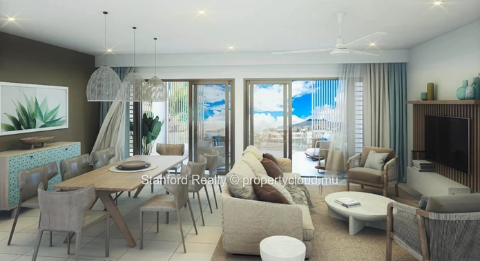 Beachfront 3-Bedroom Apartment for Sale – Marina View, Black River