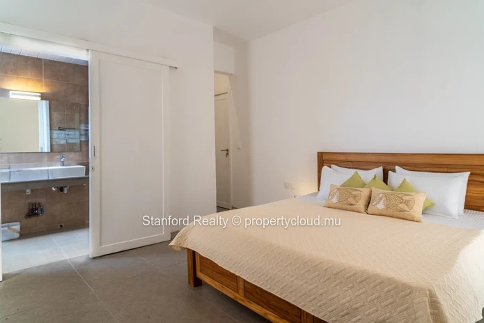 Beachfront Apartment for Sale – 2 En-Suite Bedrooms, Trou d’Eau Douce, East