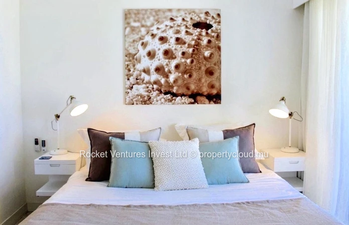 Luxury Beachfront Apartment in Pointe aux Canonniers  !