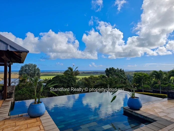 Premium 4-Bedroom Villa with Panoramic Ocean View in Belle Vue, North