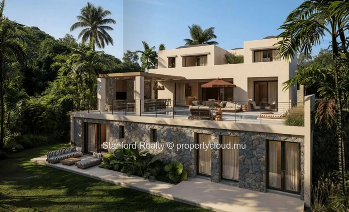 Luxurious 4-Bedroom Villa Surrounded by Tropical Elegance - Bel Ombre