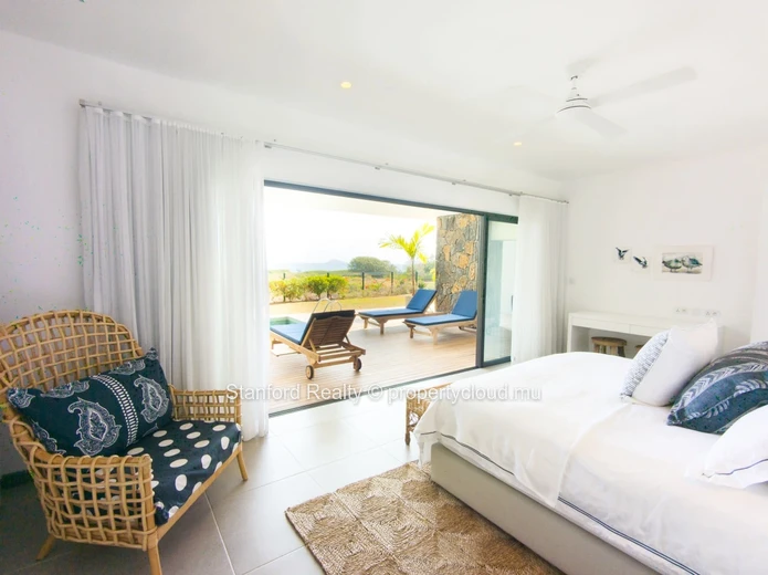 Villa for Rent - 4 En-Suite Bedrooms, Sea View Villa, St Antoine, North Coast