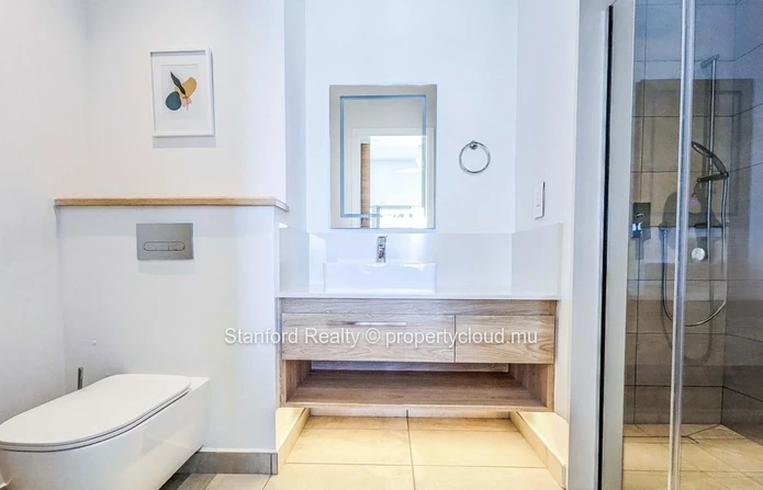 Beachfront Apartment for Rent - 3 Bedrooms, Grand Gaube, North