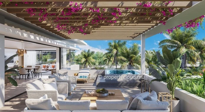Exclusive 3-Bedroom Penthouse with Private Pool for Sale - Trou aux Biches, North