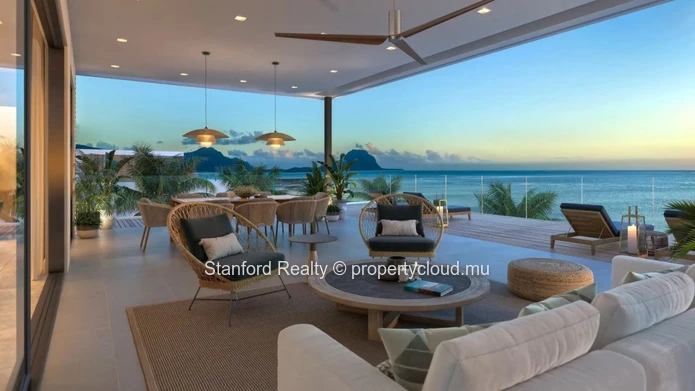 Beachfront Apartment for Sale – 3 Bedrooms, Black River, West