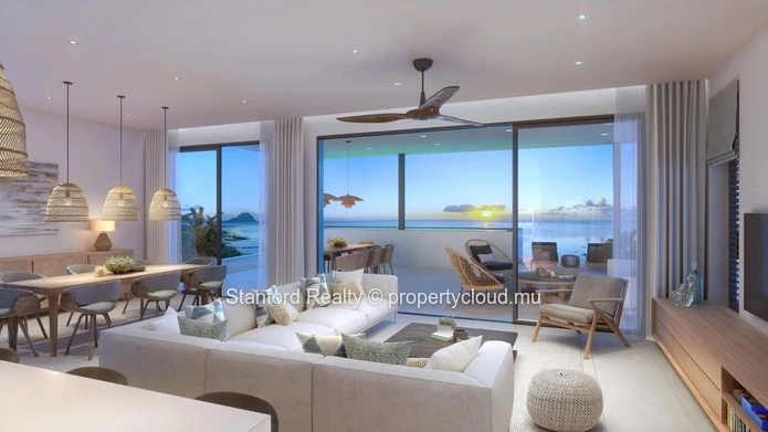 Beachfront Apartment for Sale – 3 Bedrooms, Black River, West
