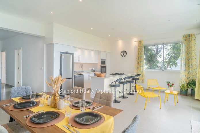 Beachfront Apartment for Rent – 2 Bedrooms, Trou d’Eau Douce, East
