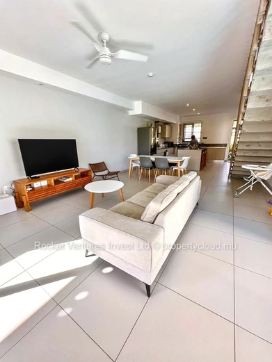 Duplex beachfront 4 bedrooms in Grand Gaube