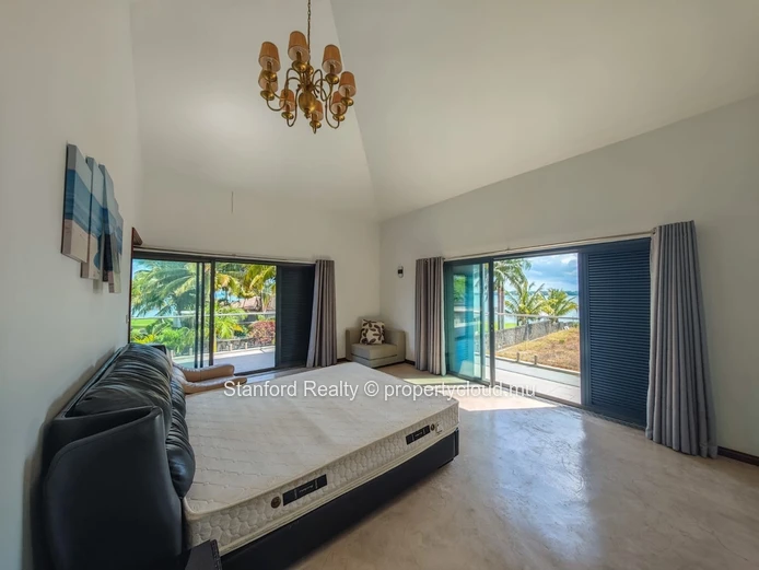 Beachfront Villa for Sale – 4 Bedrooms, Vieux Grand Port 