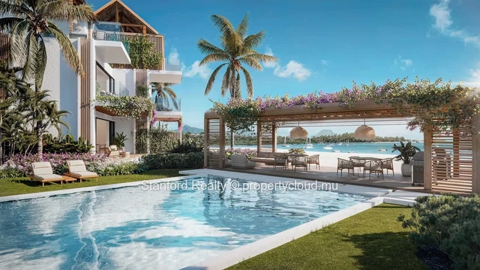 Exclusive Beachfront Penthouse for Sale - 3 Bedrooms with Private Pool, Black River